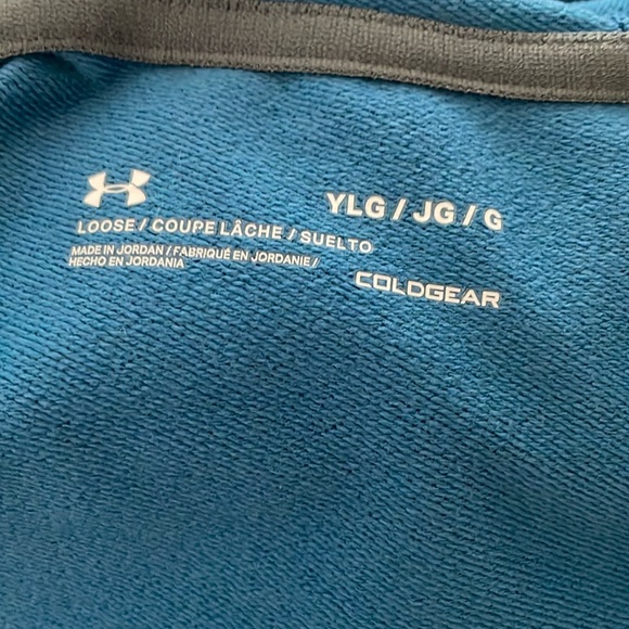 Under Armour Cold Gear Pullover Quarter Zip Hoodie - Picture 5 of 5